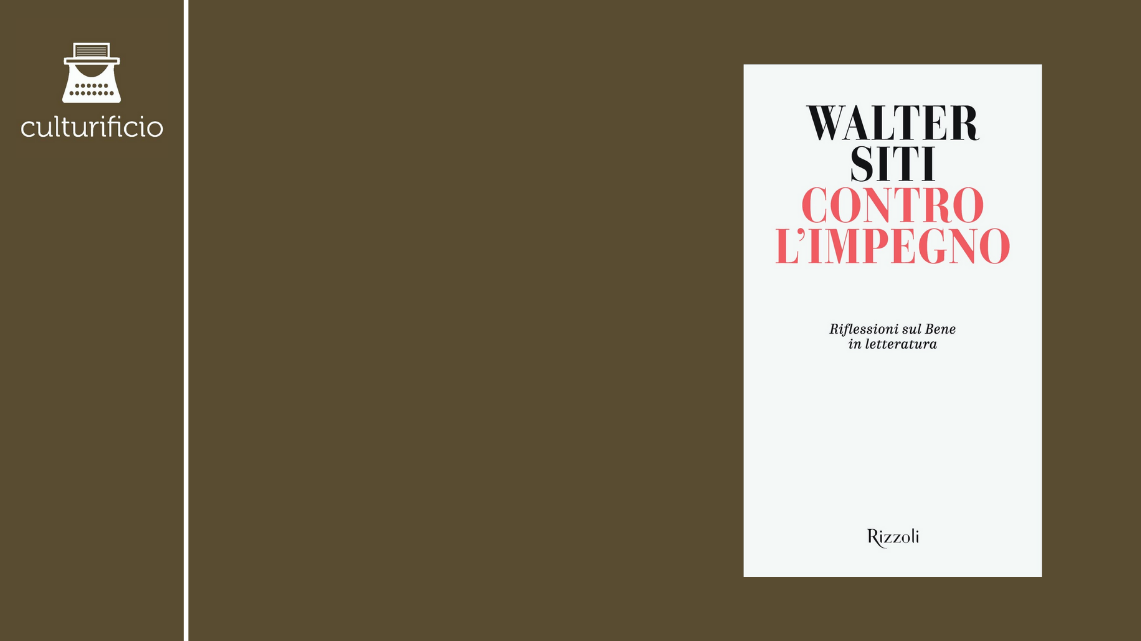 Contro l’impegno: intervista a Walter Siti