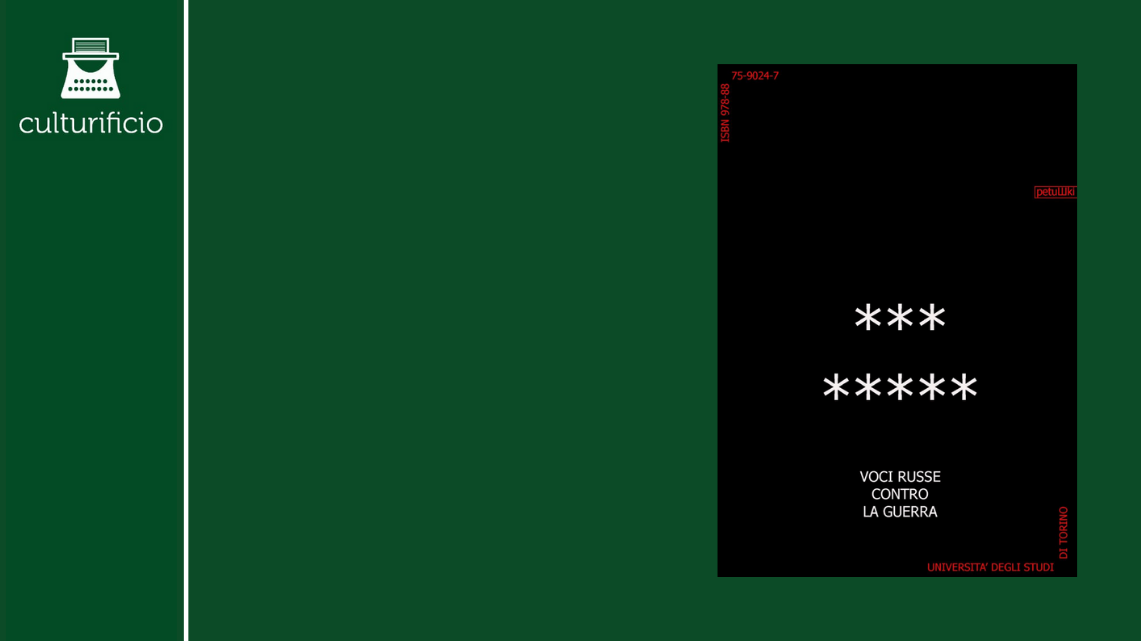 ***/***** voci russe contro la guerra