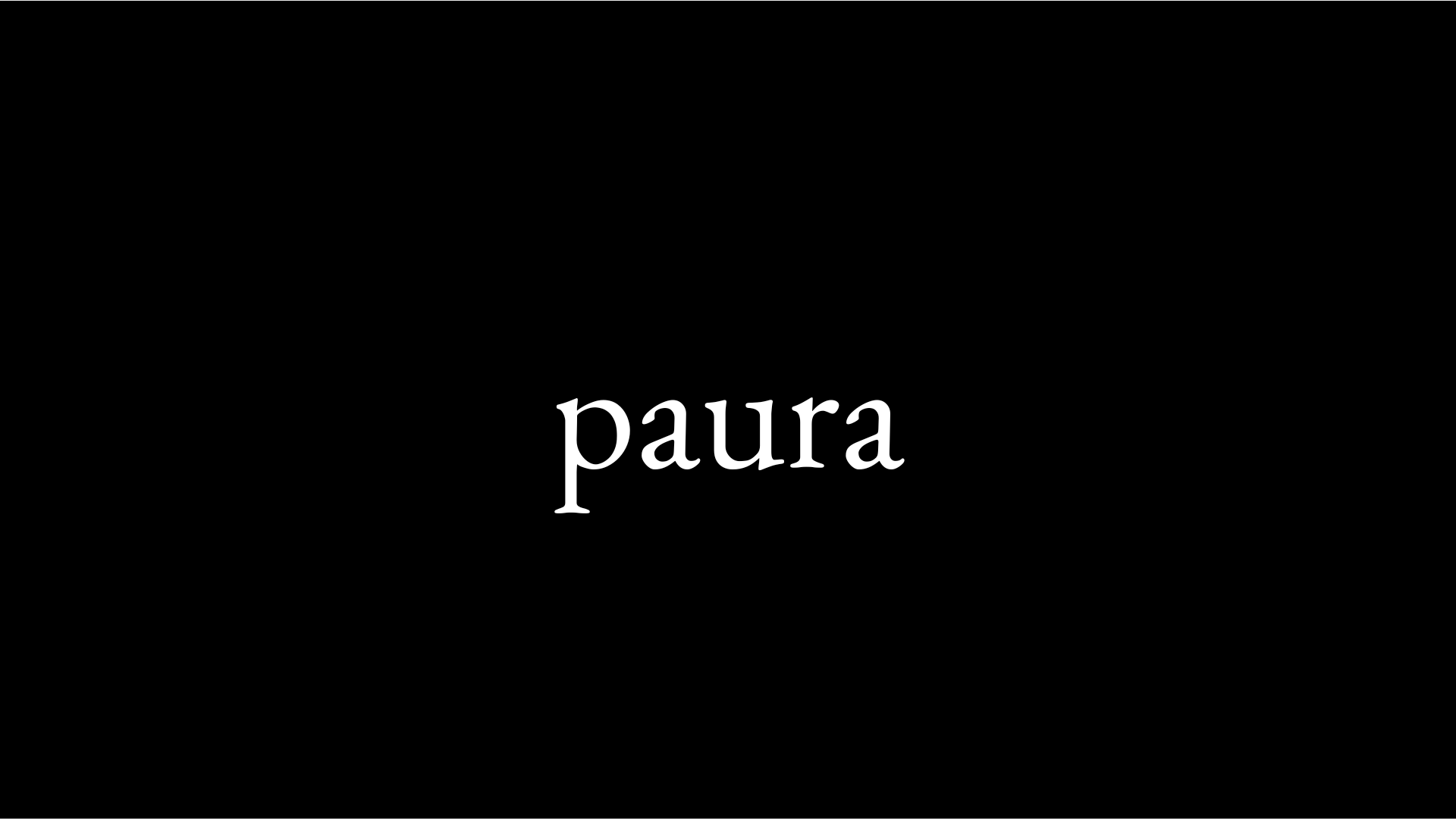 Paura – Andrej Longo